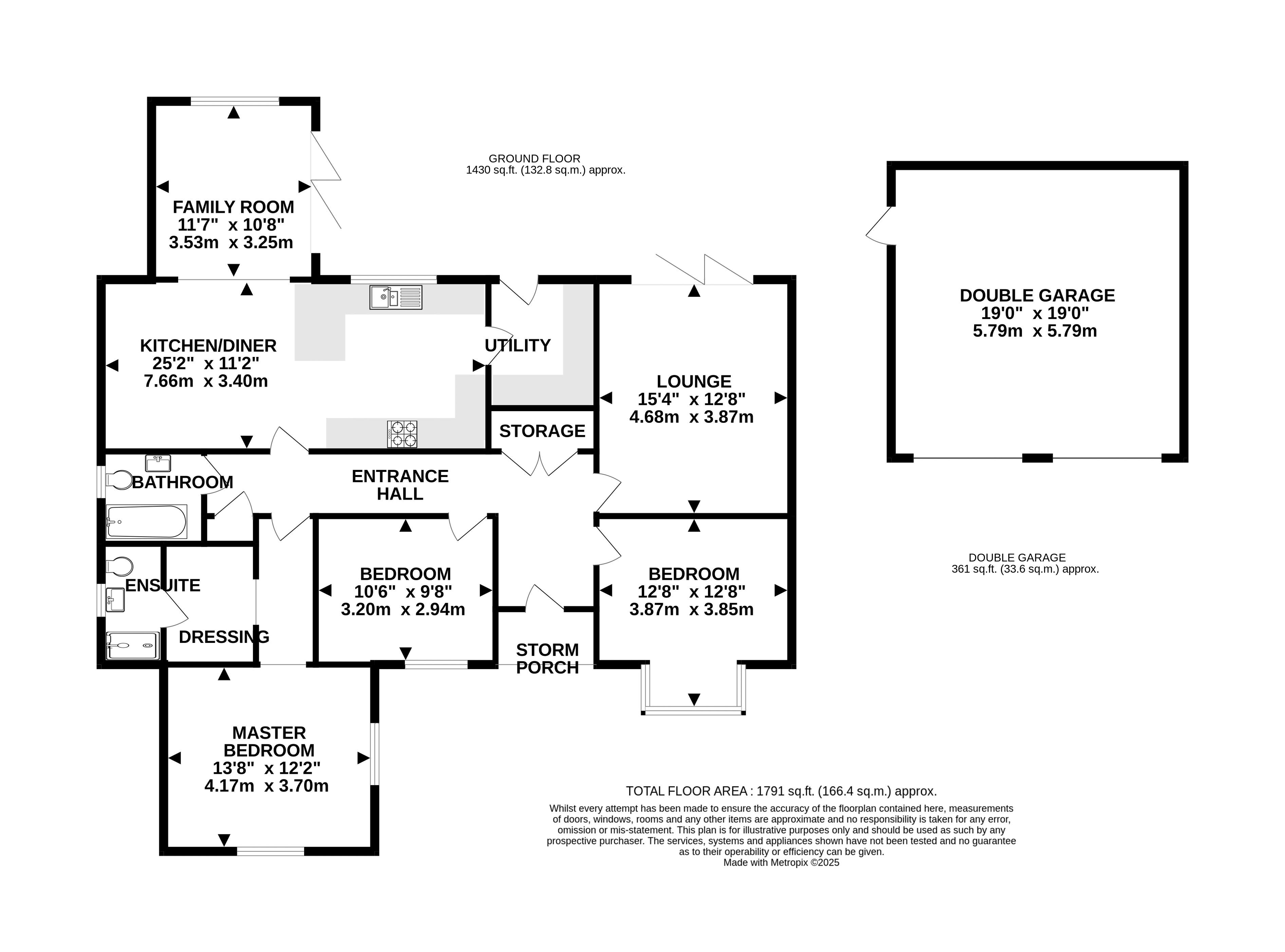 Oak Lodge (Plot 1) The Paddock, Claypole Lane, Newark floorplan