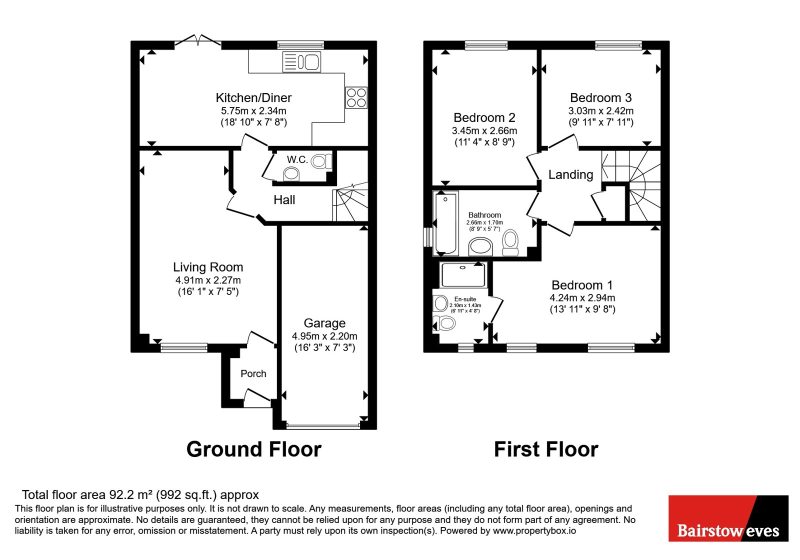 32, Spitfire Way, Nottingham floorplan