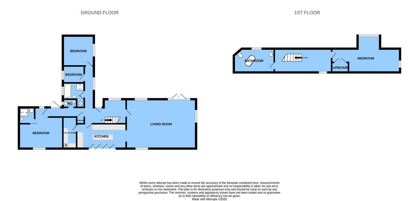 Hill Top Bungalow, Darwell Hill, Battle floorplan