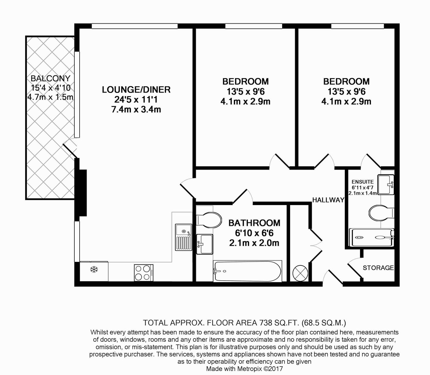 2 Bedrooms Flat to rent in Bawley Court, 1 Magellan Boulevard, Royal Docks, London E16