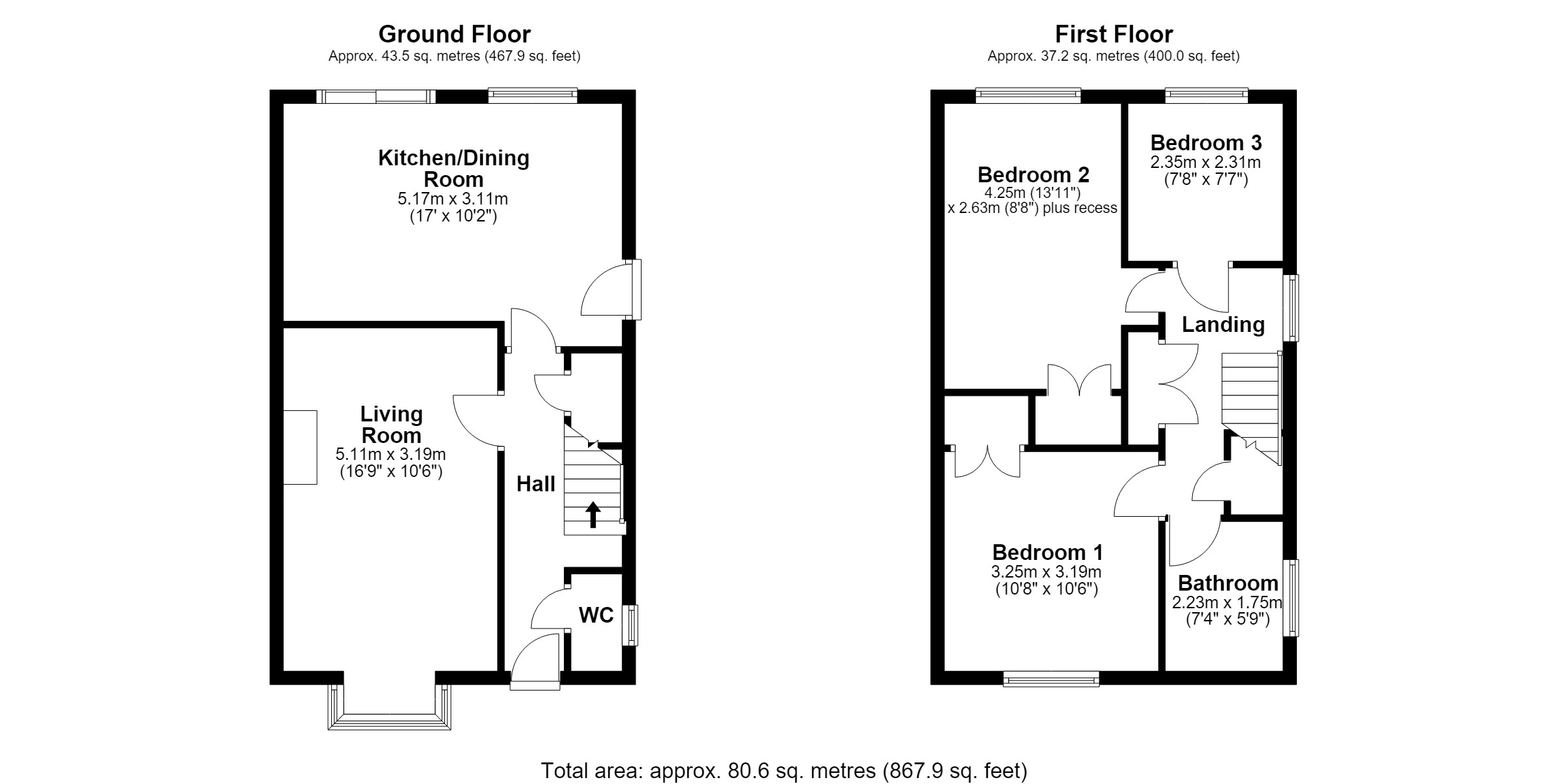6, Donegal Road, Suffolk floorplan