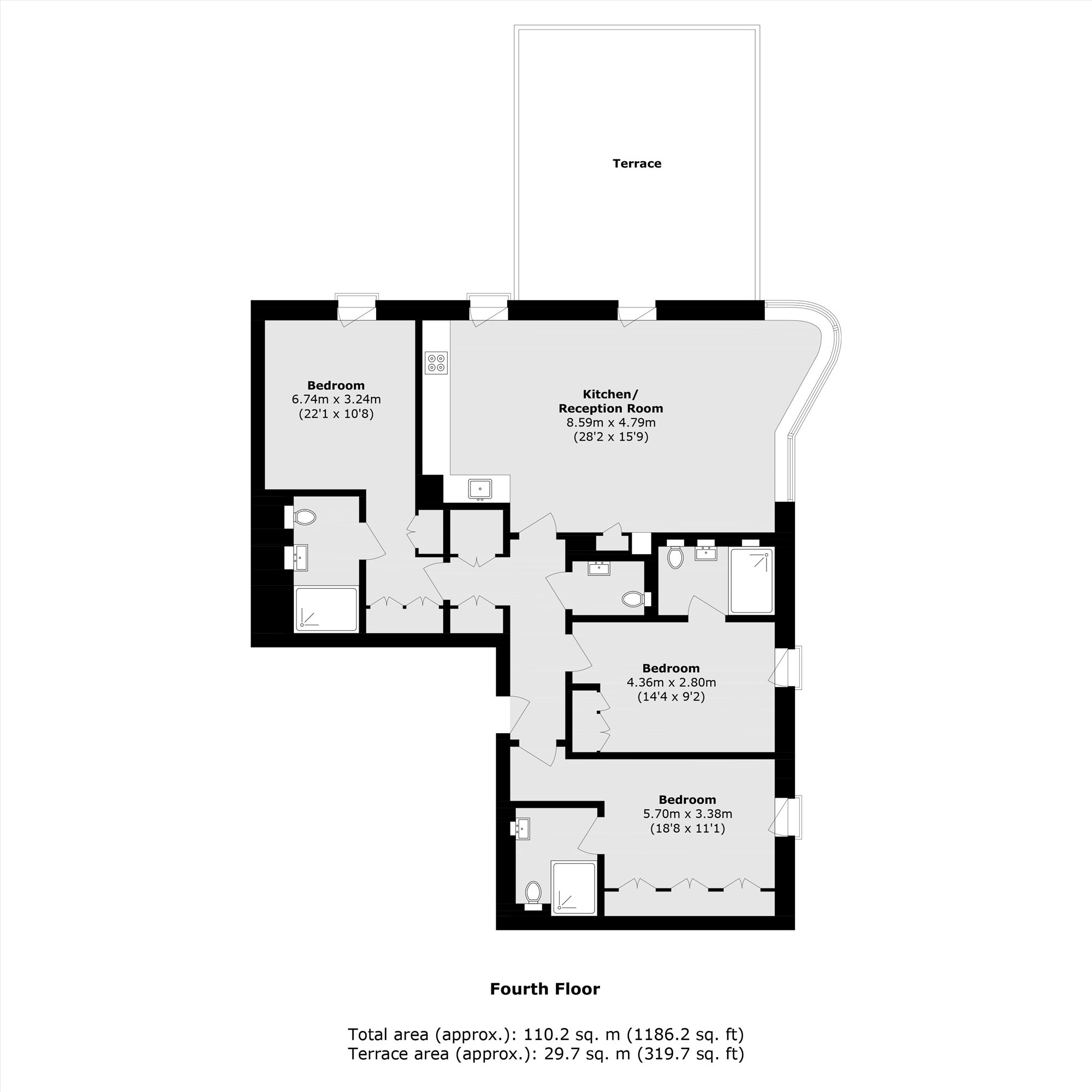 Wilfred Street, London floorplan