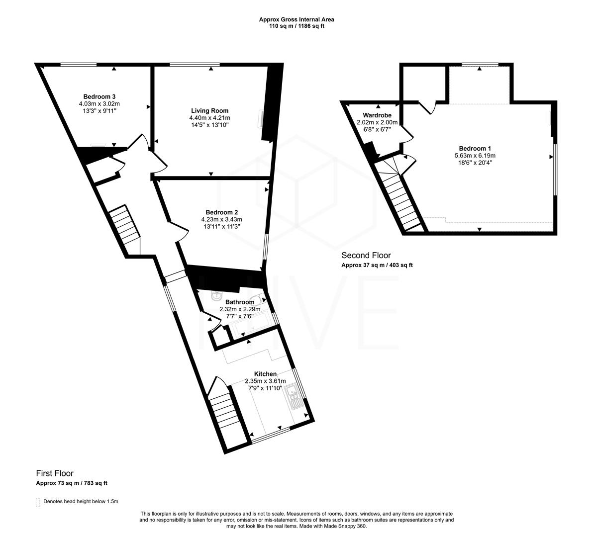 2A, Provost Street, Fordingbridge floorplan