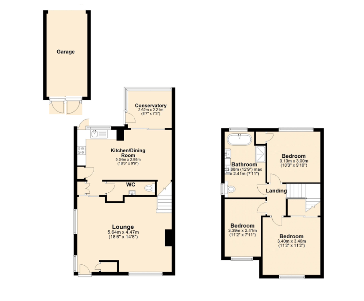 20, St. Davids Close, CHEPSTOW floorplan