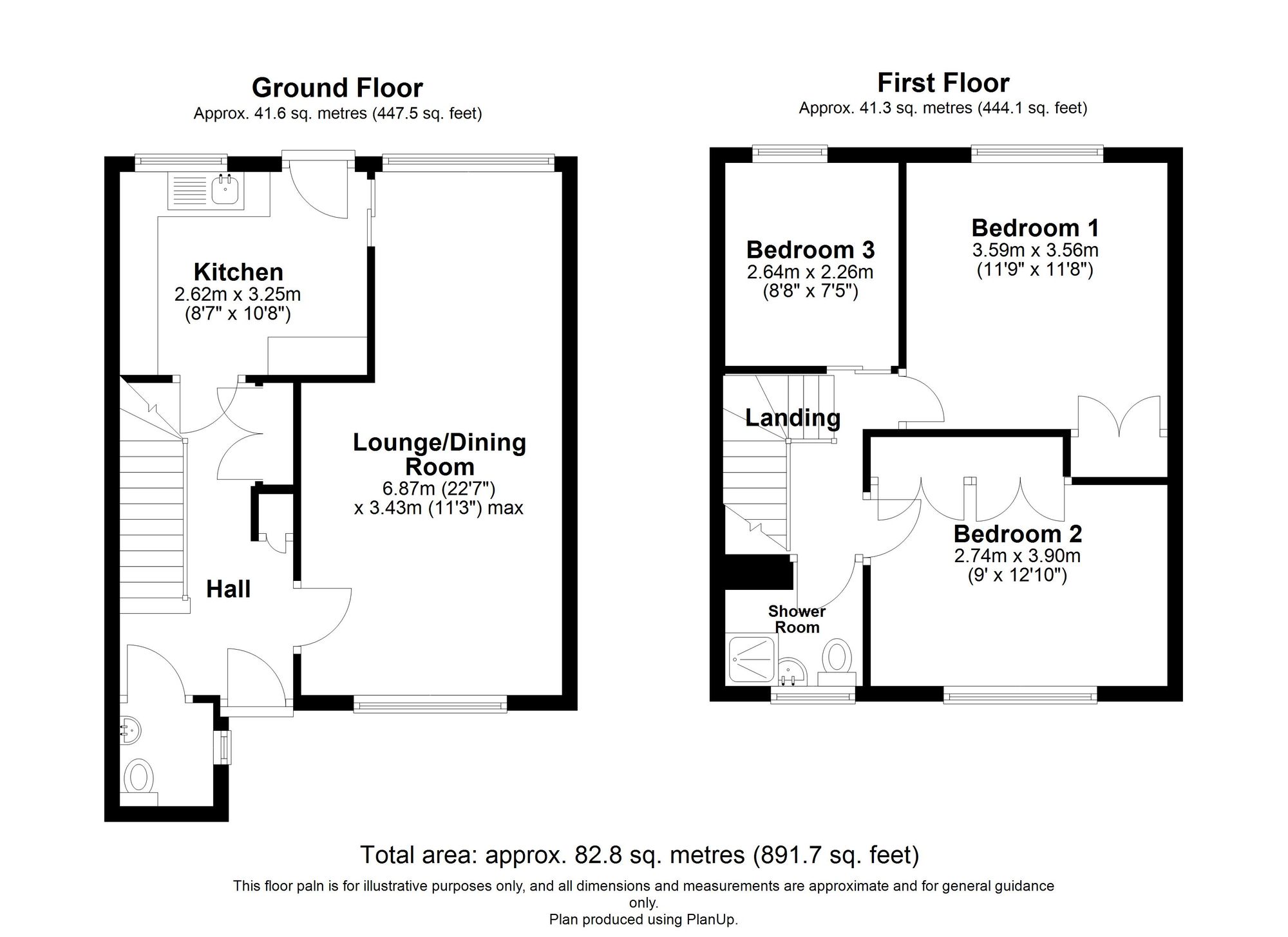 3 School Close, Abingdon floorplan