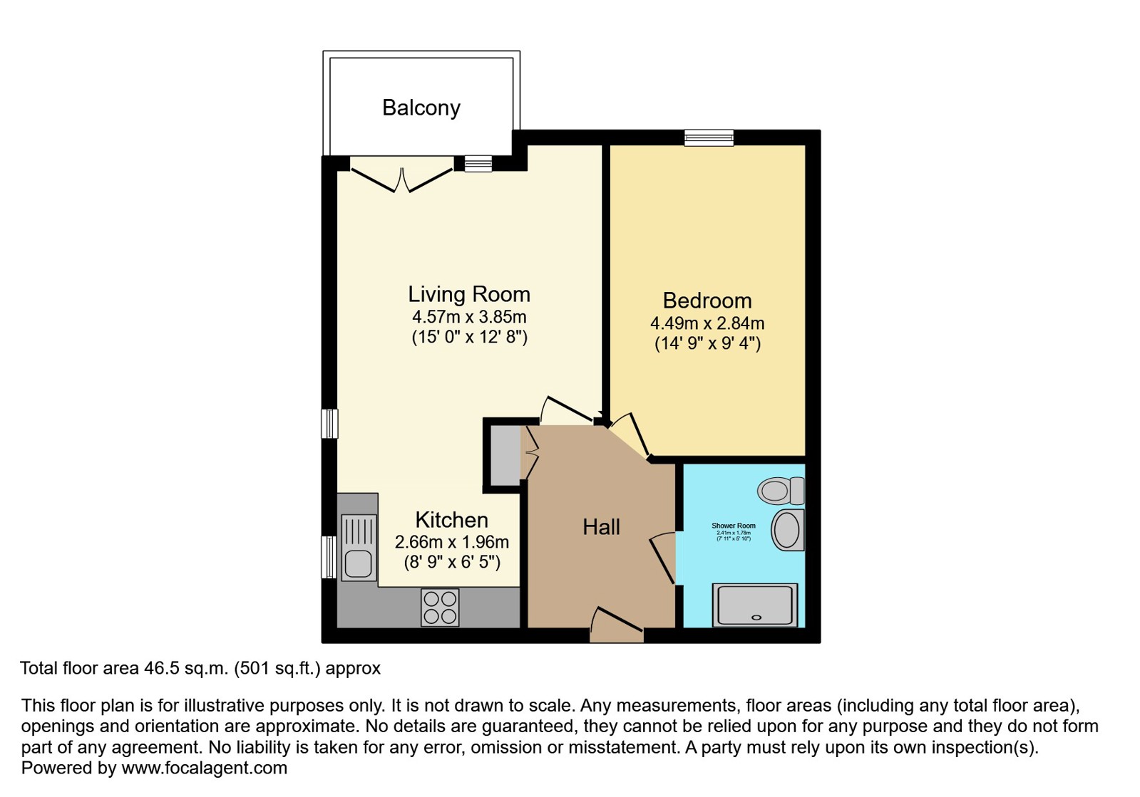 15, Copperfield Court, Barkingside floorplan