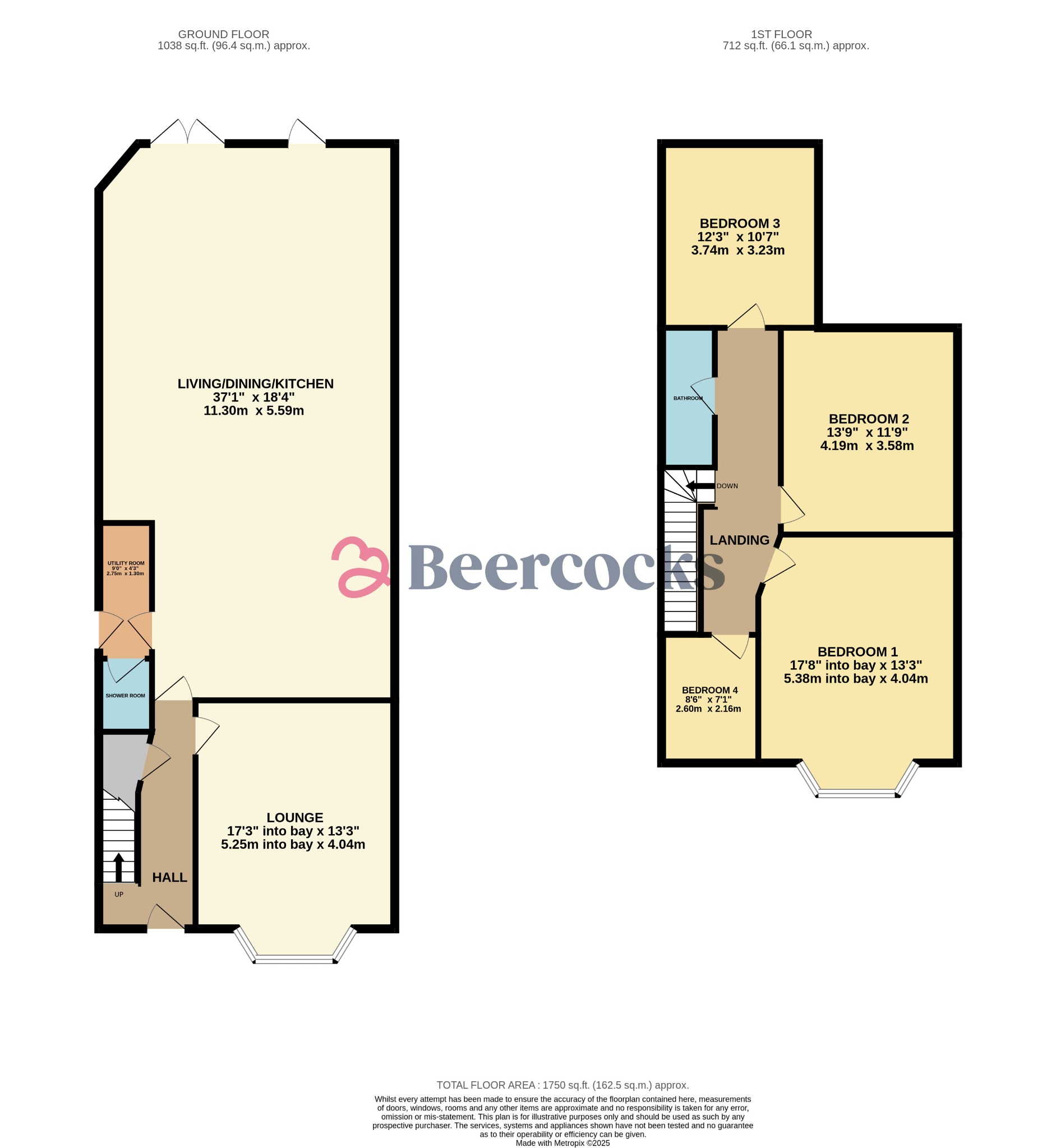307, Beverley Road, Hull floorplan