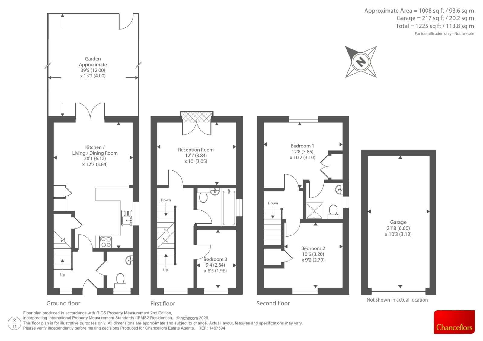 49, Diamond Drive, Didcot floorplan