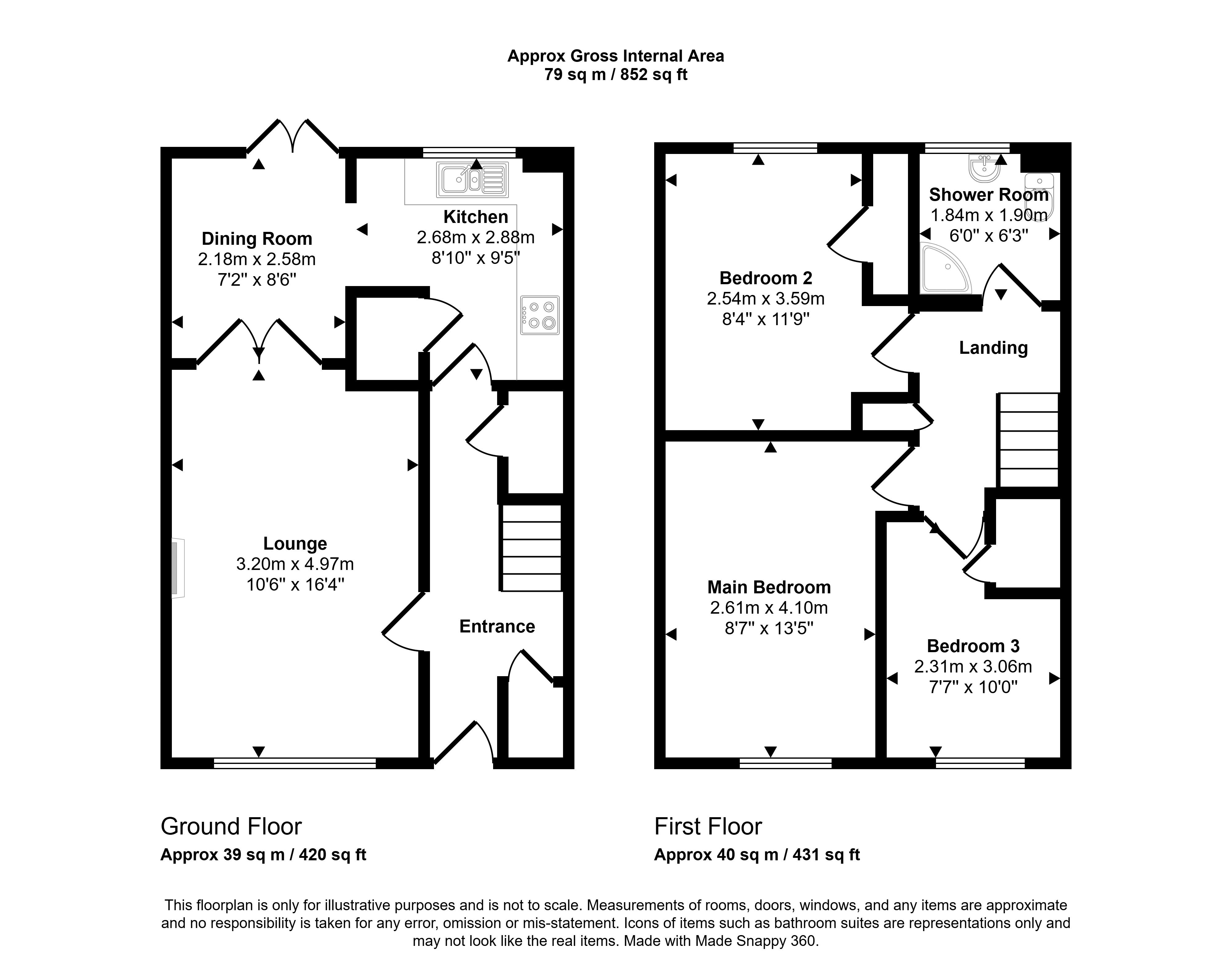 67, Riglands Way, Renfrewshire floorplan