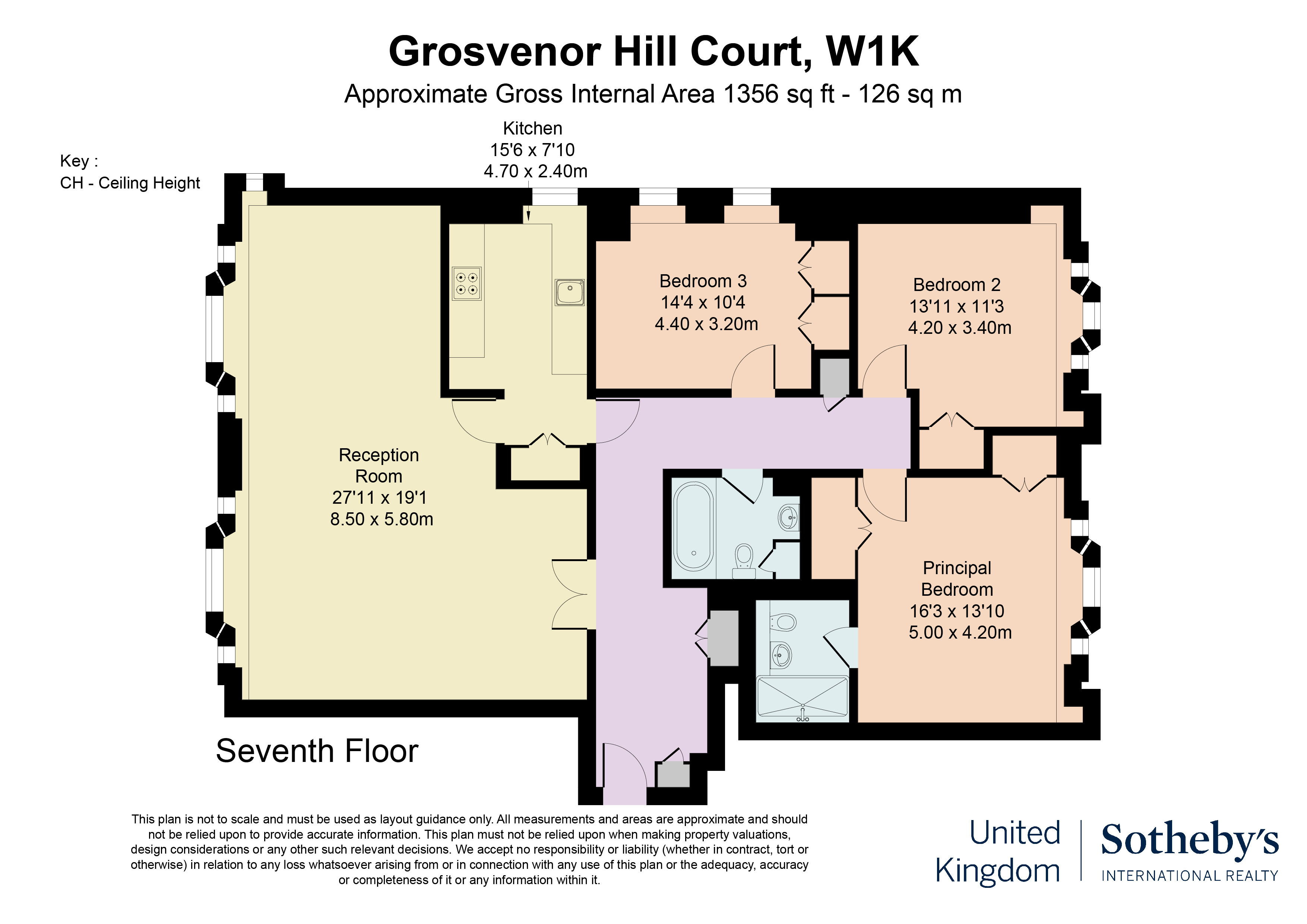 15, 15 Bourdon Street, London floorplan