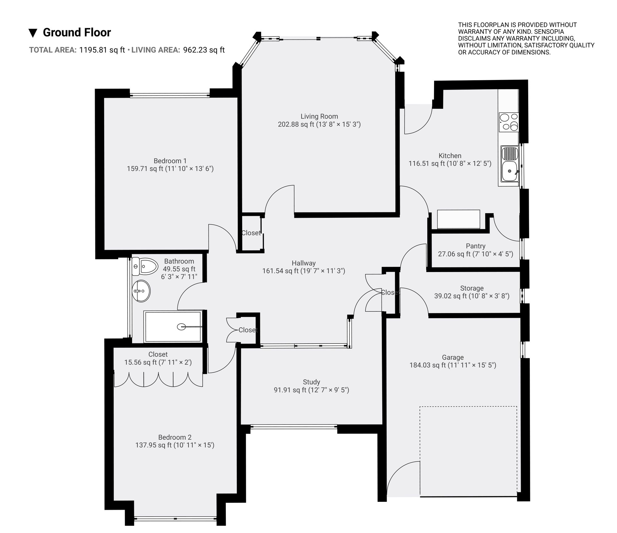 164 Brockwell Lane, Chesterfield floorplan