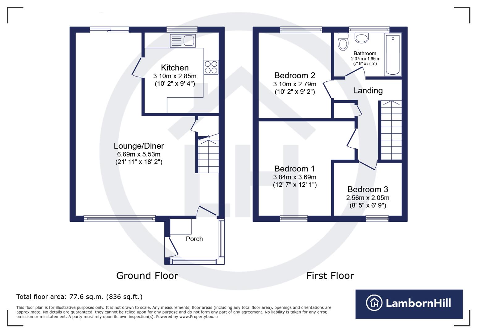 65, Peverel Green, Gillingham floorplan