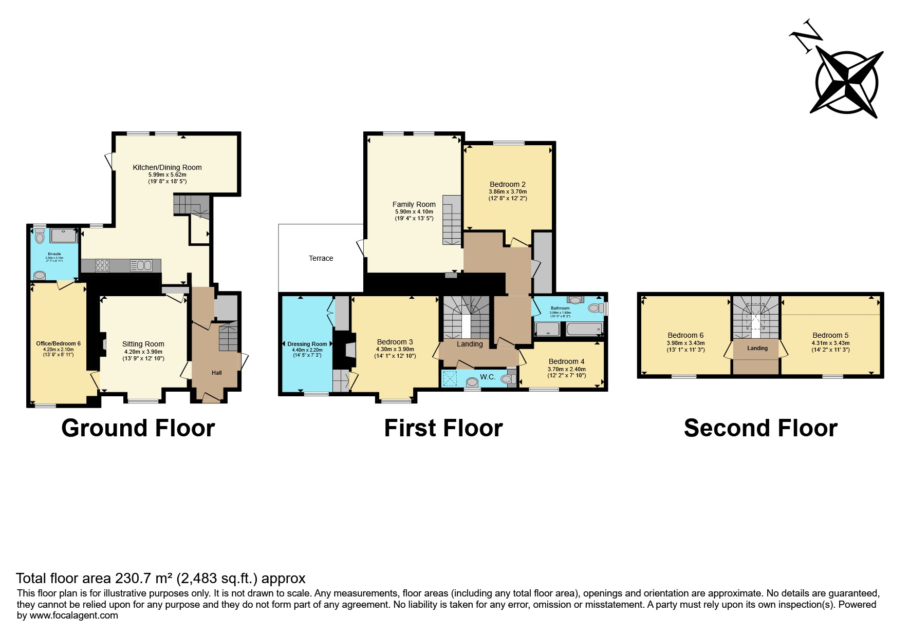 16, Church Street, Cromarty floorplan
