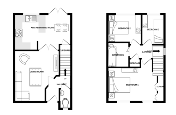 33, Brigg Close, Bridgwater floorplan