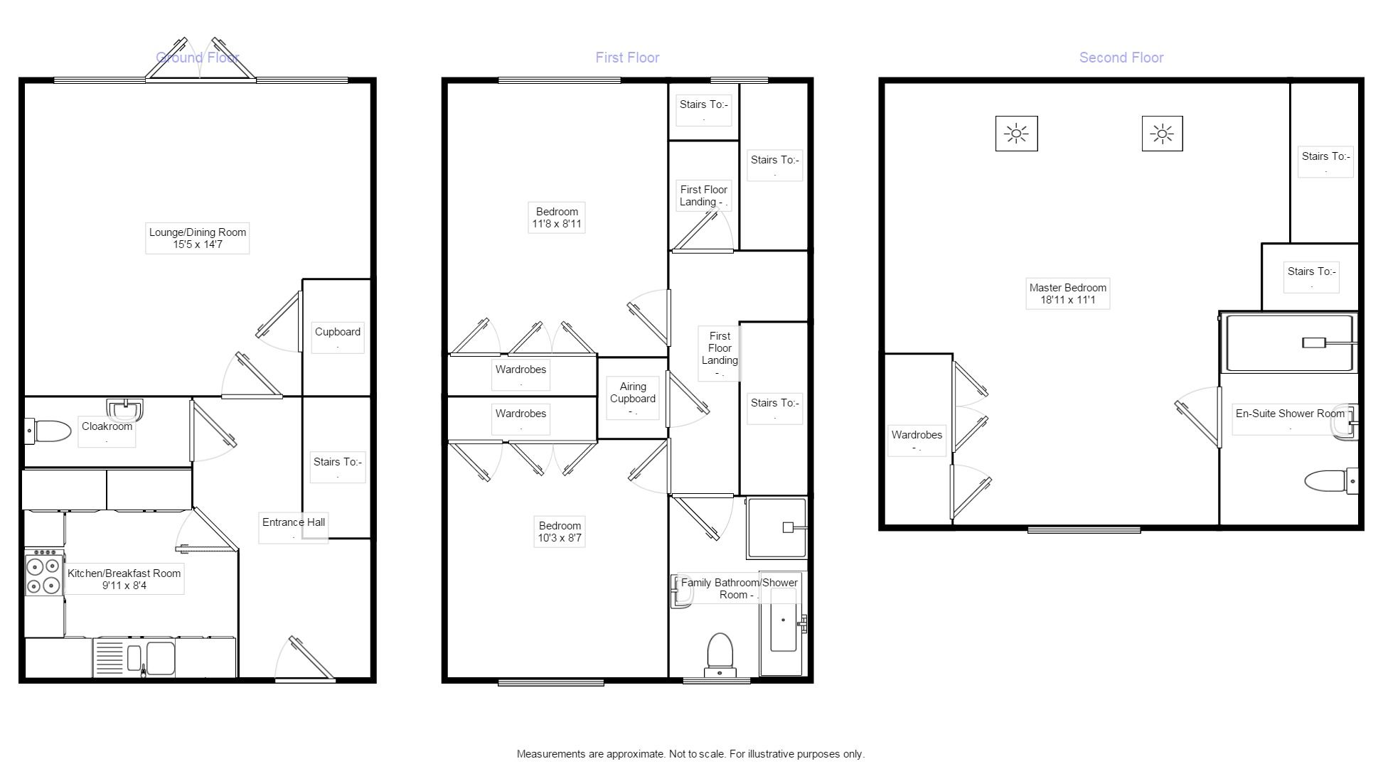 3 Bedrooms Terraced house for sale in Wilkinson Road, Kempston, Bedford MK42