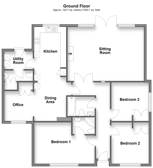 Alverstone Road Apse Heath, Sandown floorplan