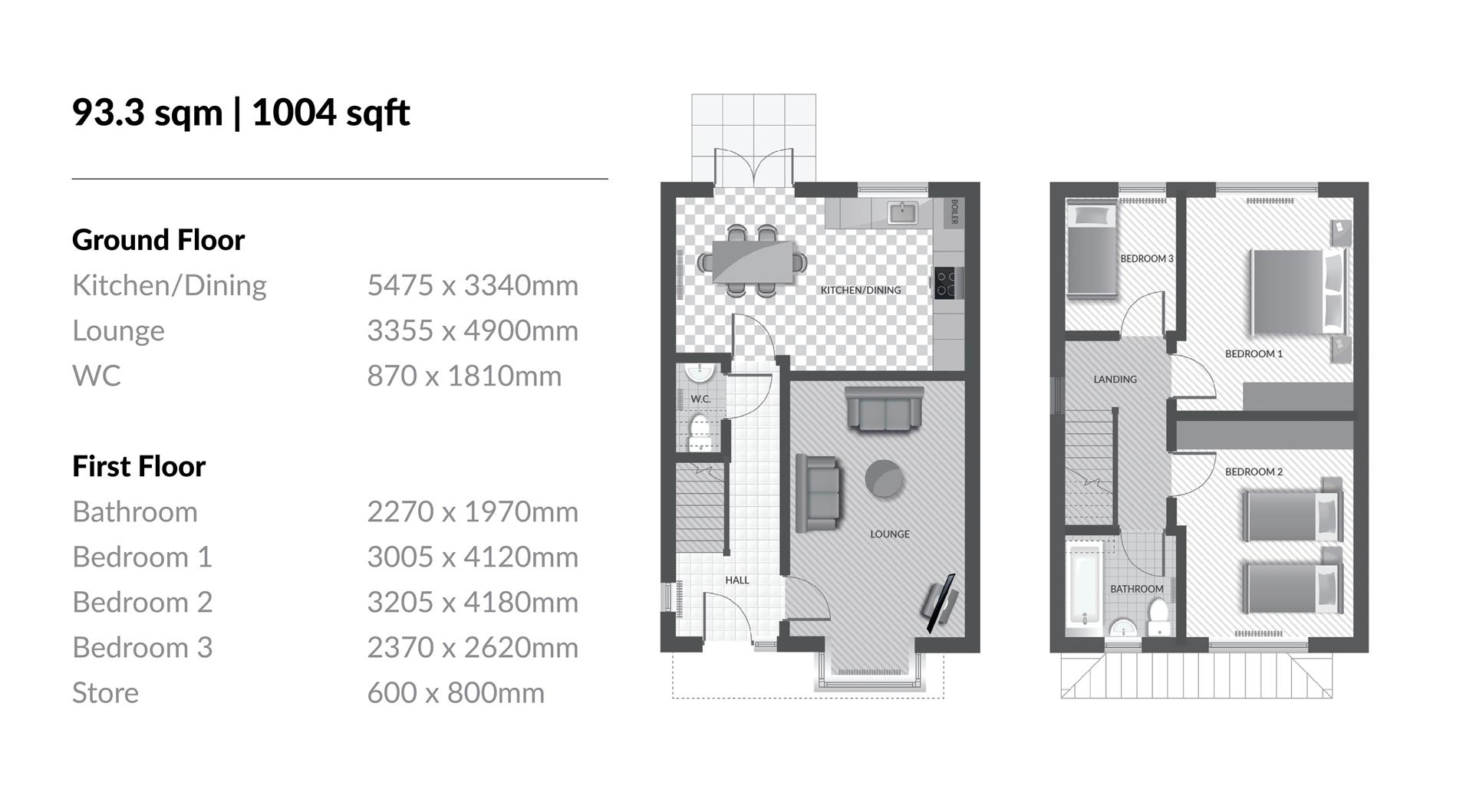 1, Walnut Walk, Hemsworth floorplan