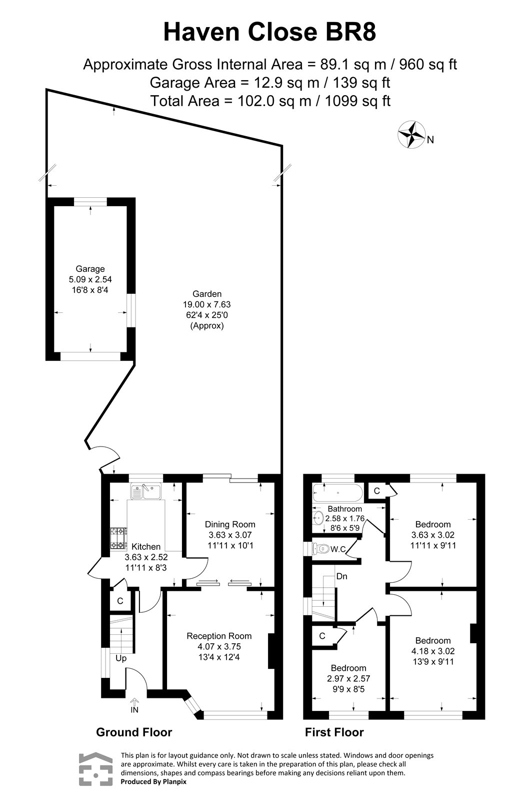 36, Haven Close, Kent floorplan