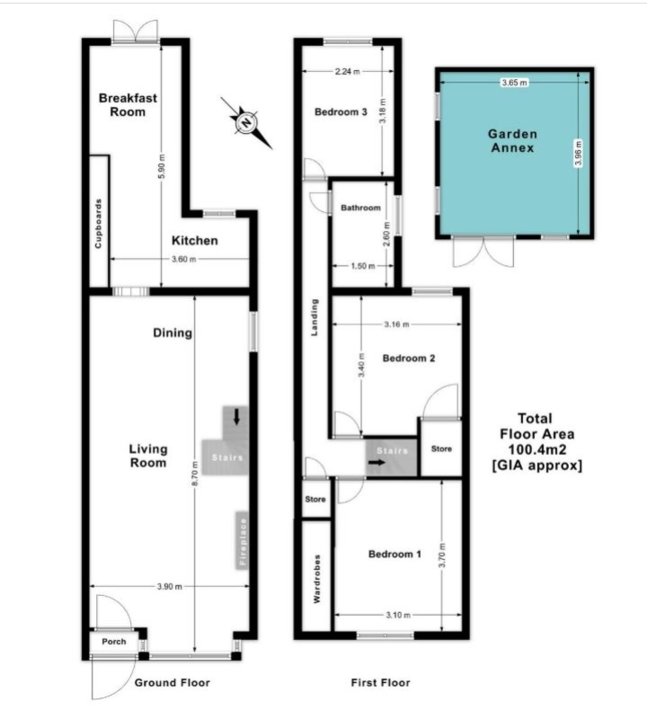 88, Park Avenue, Egham floorplan