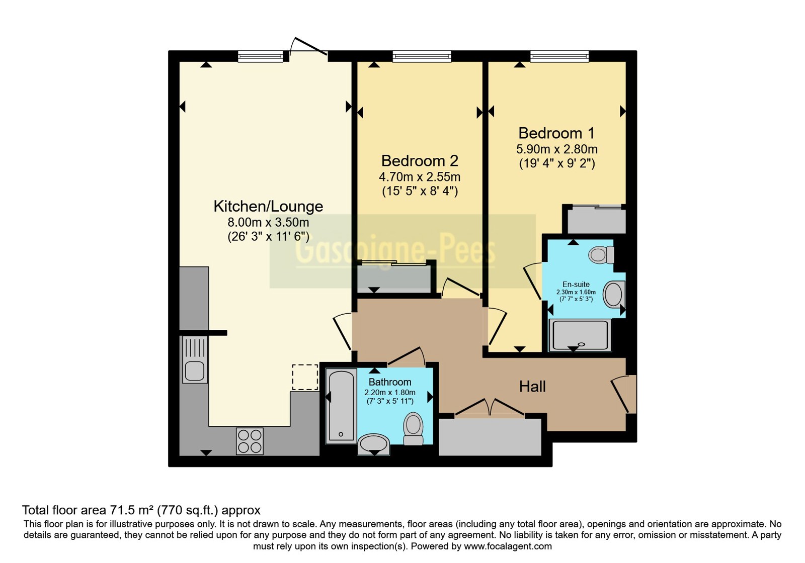 Apartment 5 Dove House, 3, Wallingford Way, Berkshire floorplan