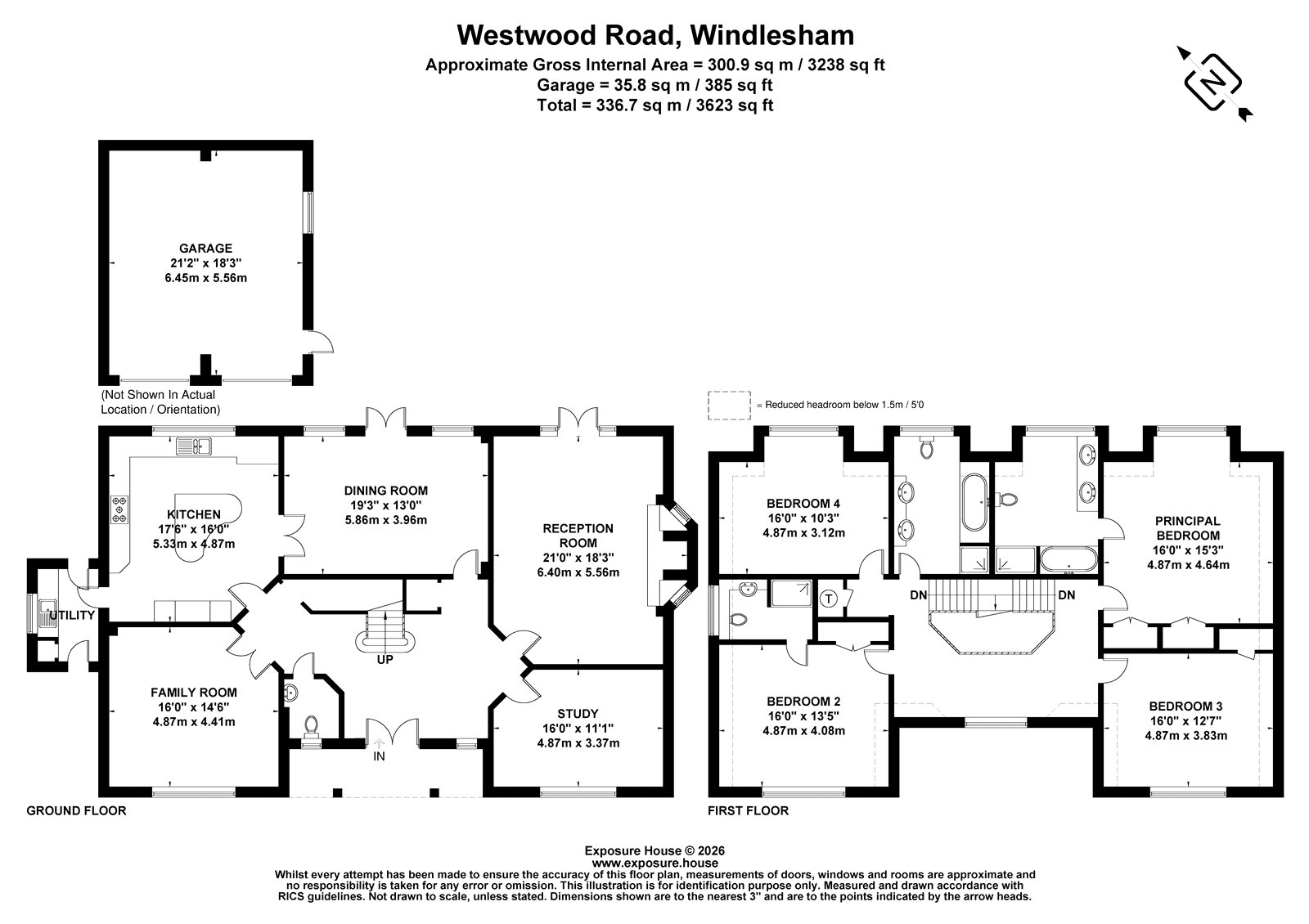 Wood Lodge,, Westwood Road, Surrey floorplan