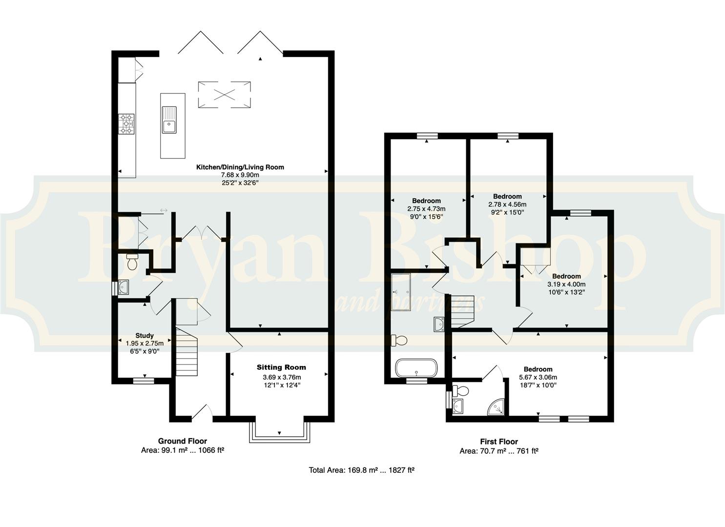 29, Pondcroft Road, Knebworth floorplan