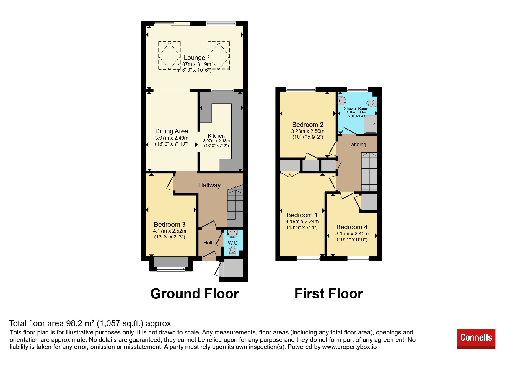 52, Rushmead Close, Canterbury floorplan