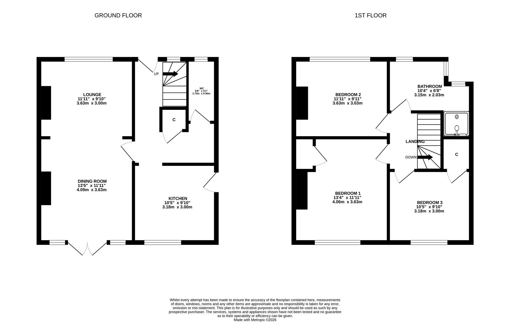 247, Victoria Avenue, Hull floorplan