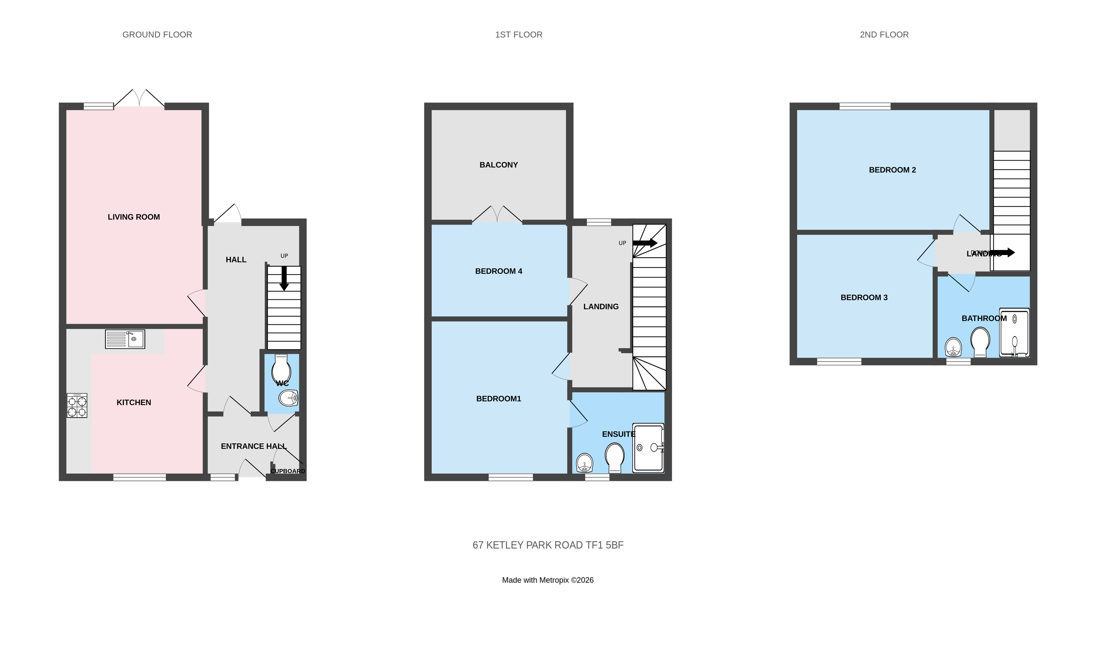 67, Ketley Park Road, Telford floorplan