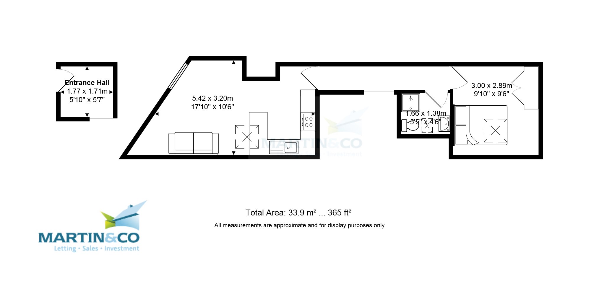 1 Bedrooms Flat to rent in Sowood Street, Burley, Leeds LS4