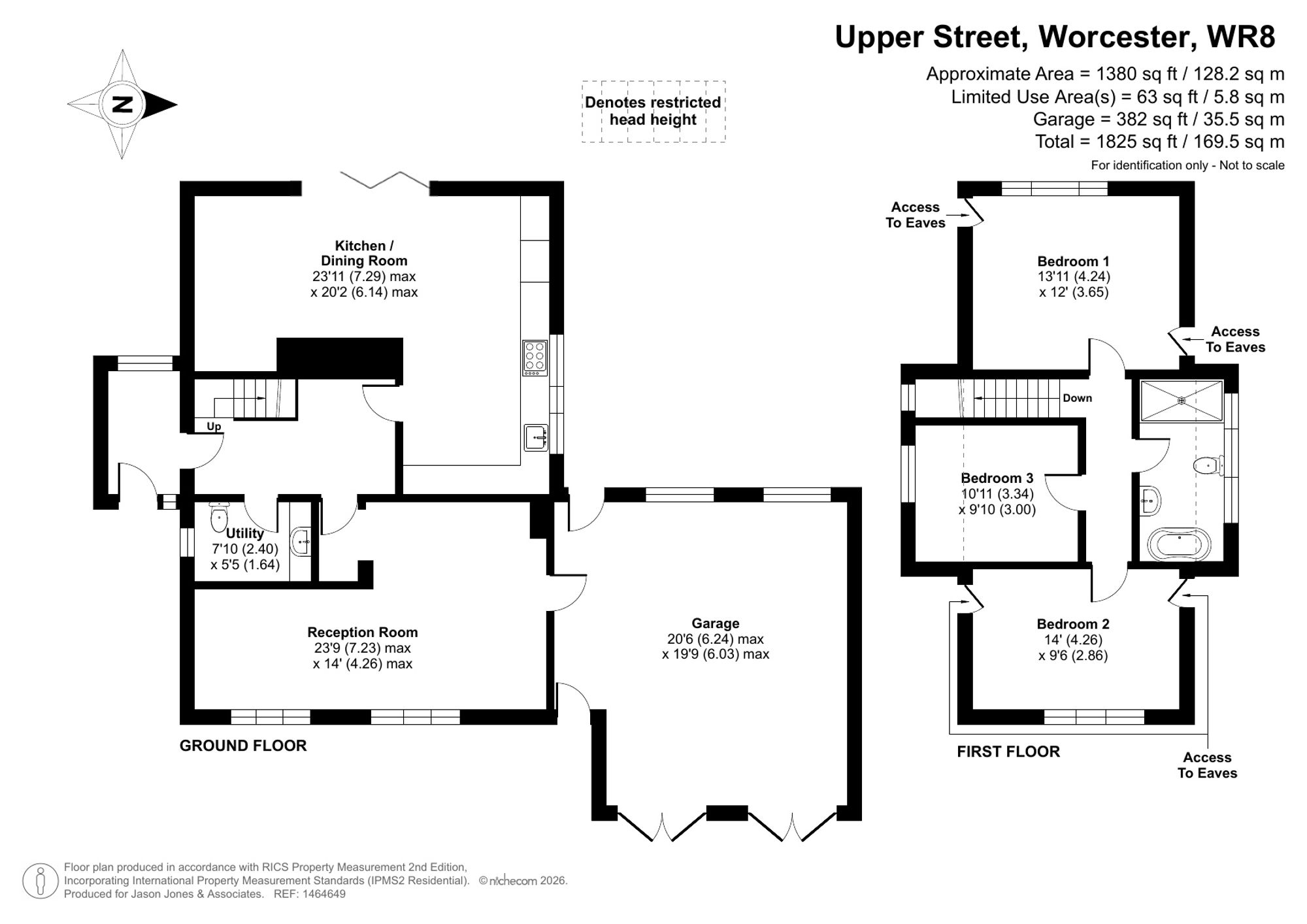 Atalaya Upper Street, Worcester floorplan