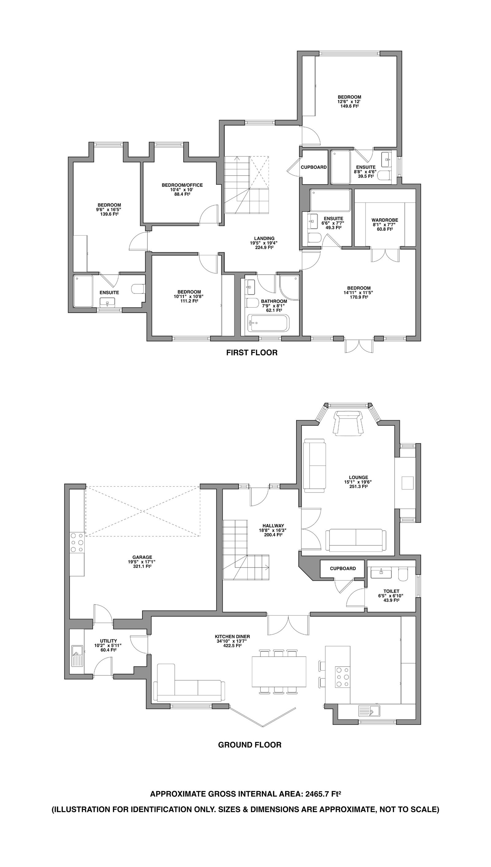 3, The Coppice, Walsall floorplan