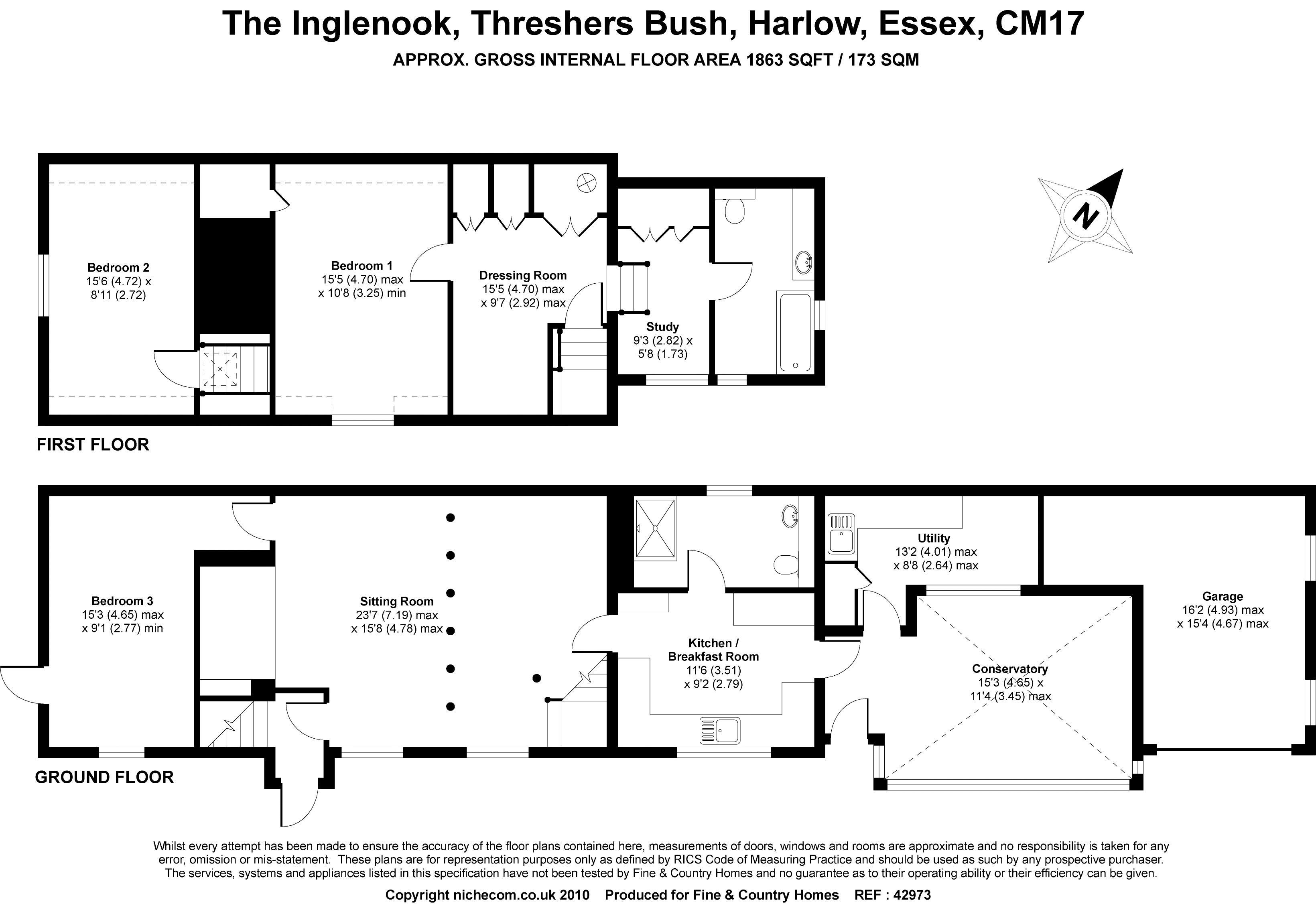 3 Bedrooms Detached house for sale in Threshers Bush, Harlow CM17