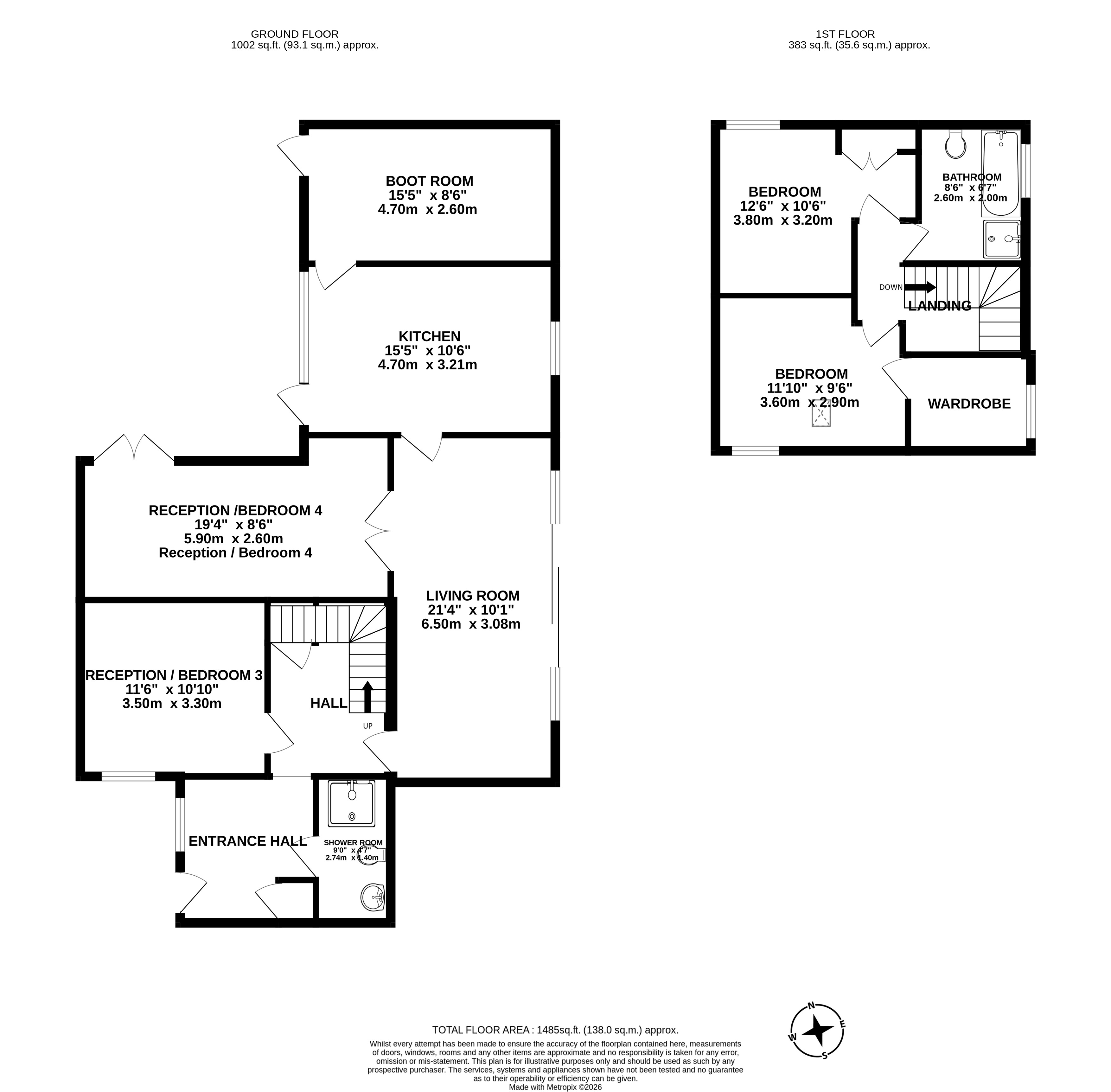 Hassocks floorplan