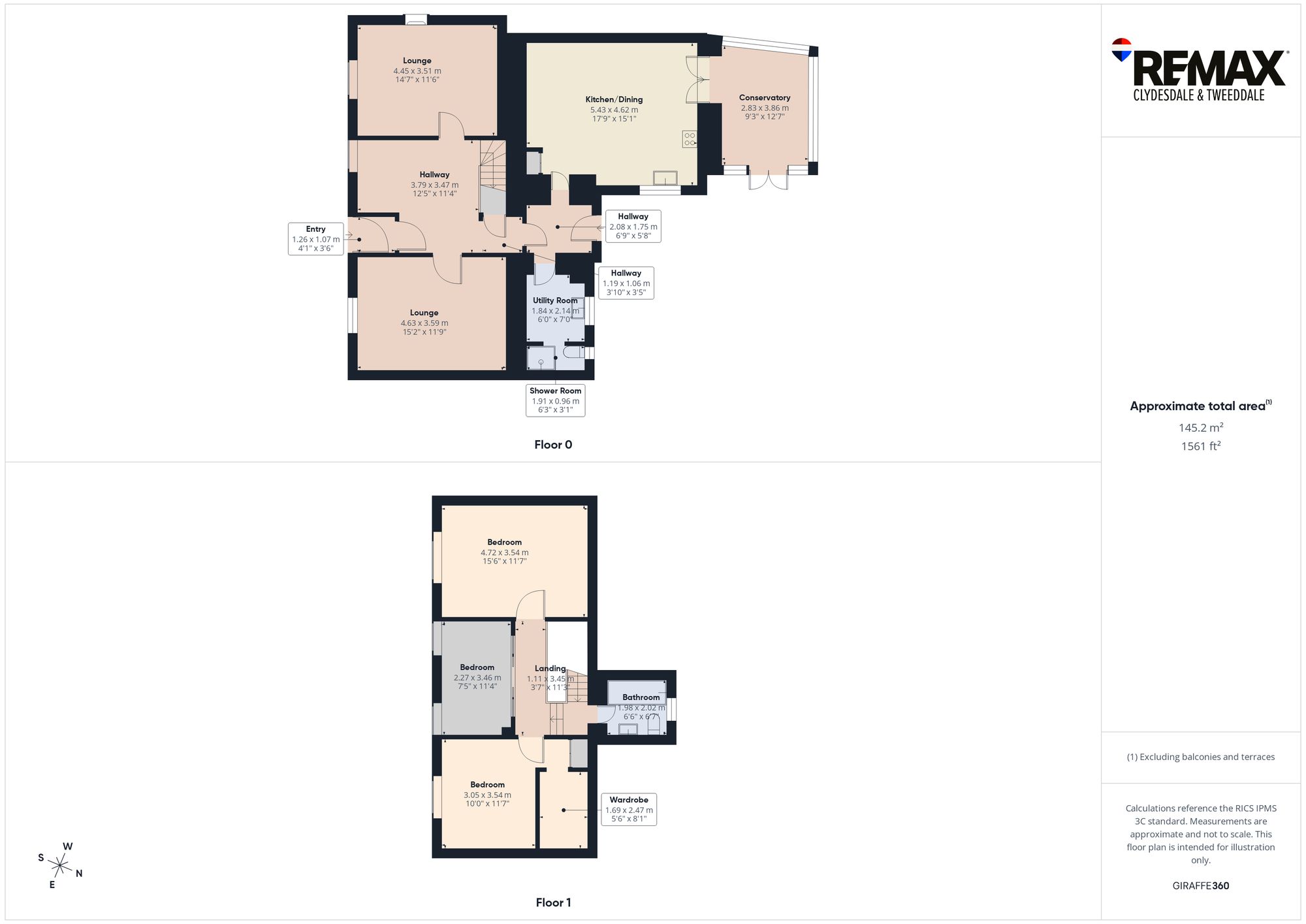 197 High Street, Biggar floorplan