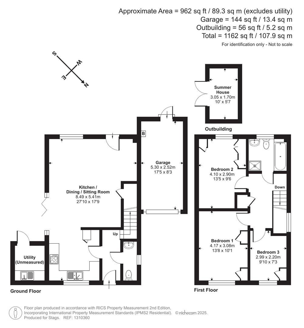 8, Palmers Close, Braunton floorplan