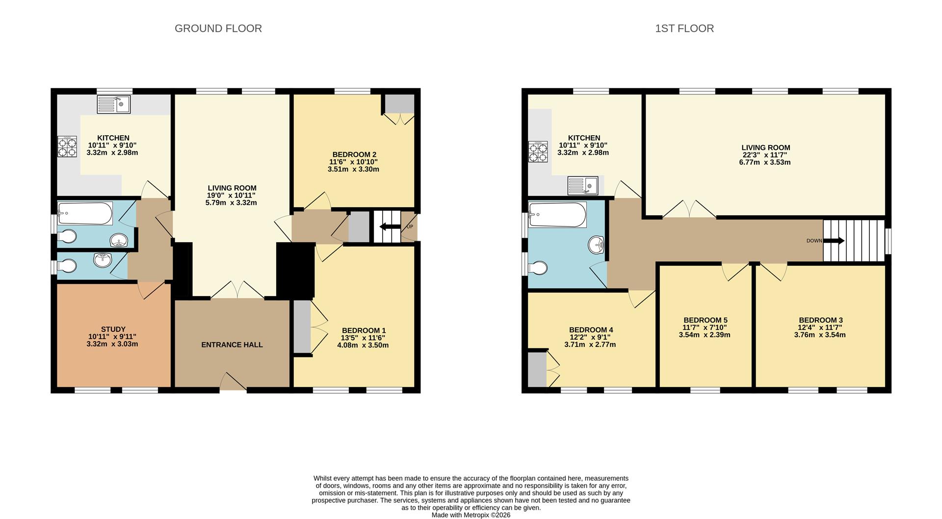 Dashwood House- Flat 1 & Flat 2 36A, Britannia Square, Worcester floorplan