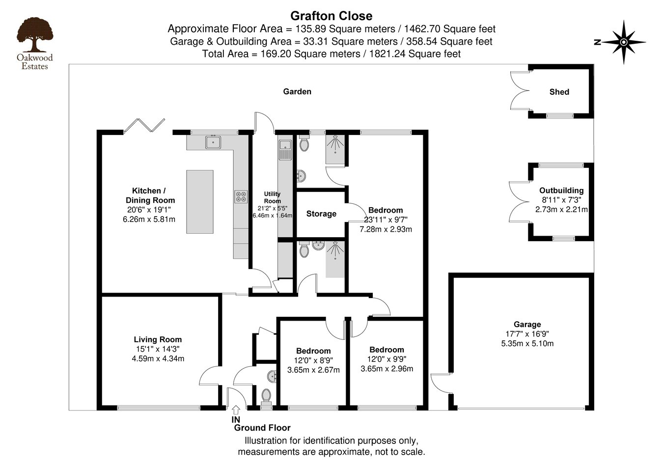 11, Grafton Close, Maidenhead floorplan