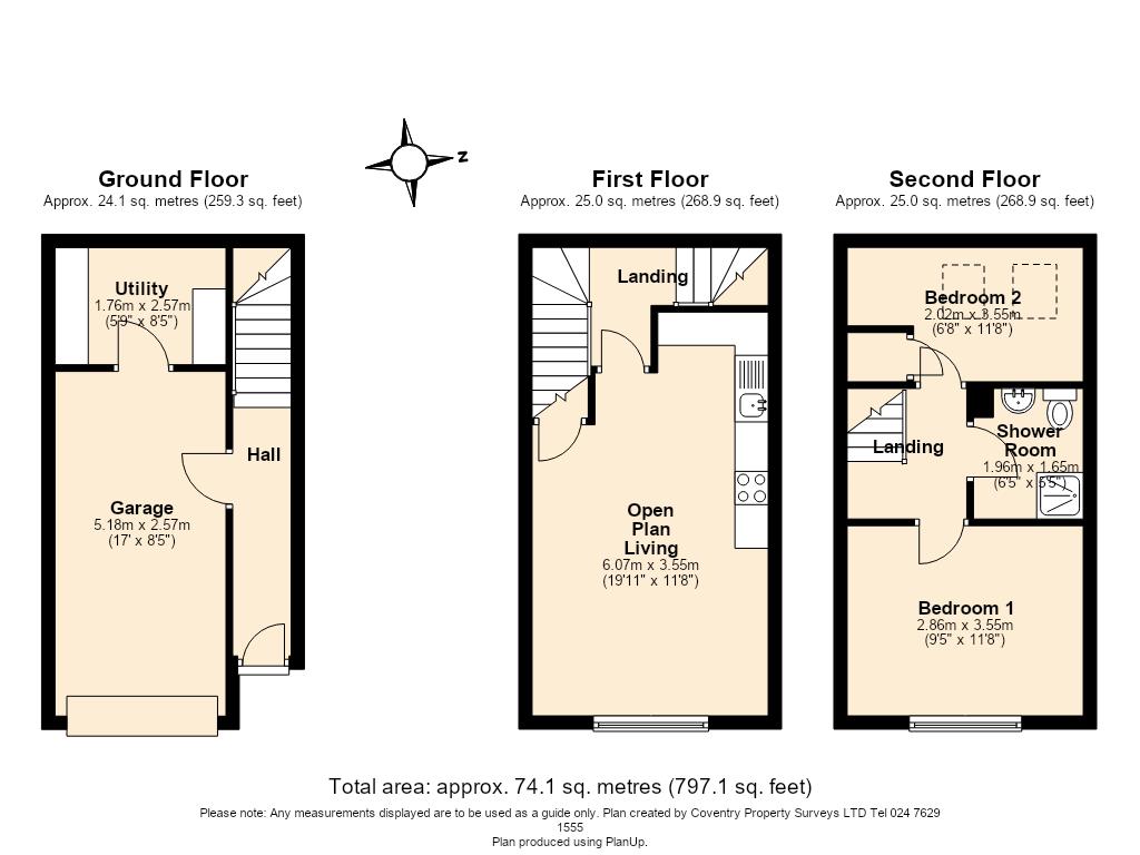 10 Longville Court, The Avenue, Coventry floorplan