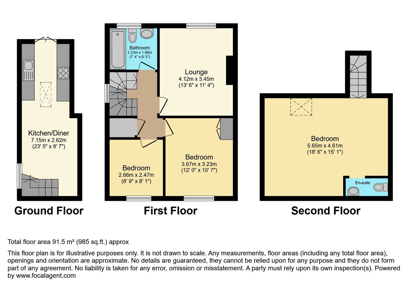 251a, Columbia Road, Bournemouth floorplan