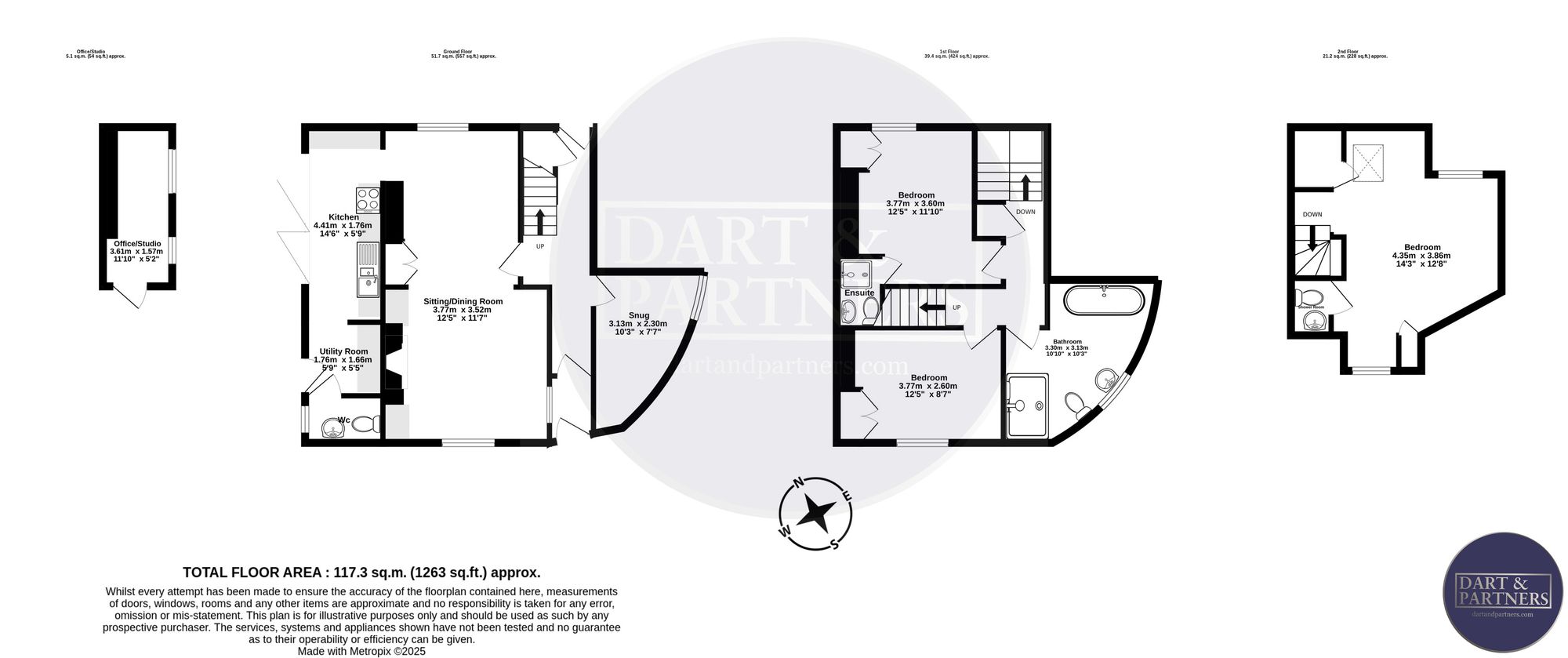 27 Middle Street, Teignmouth floorplan