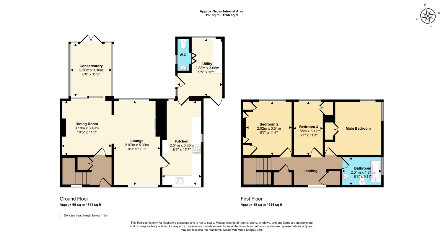 7, Griffiths Close, Witney floorplan