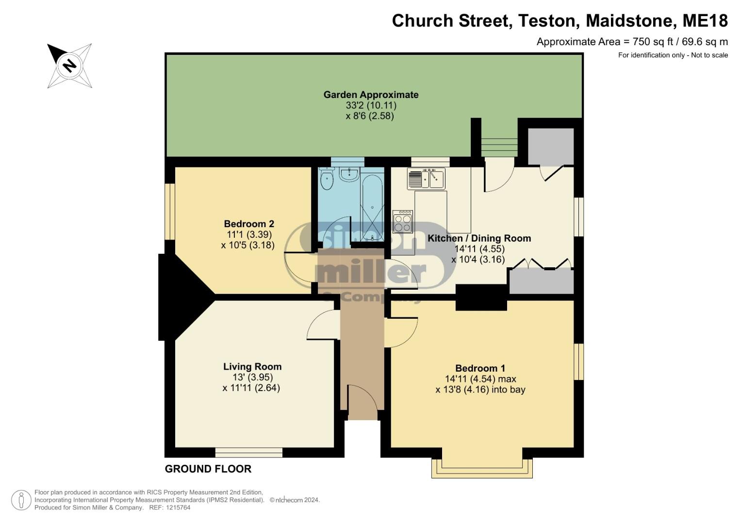 4 The Bungalows, Church Street, Maidstone floorplan