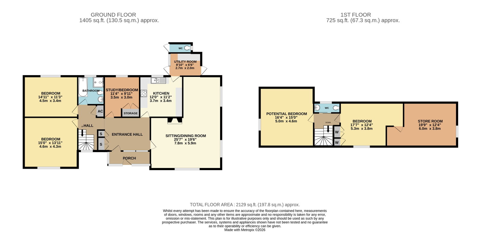 The Anchorage, Ryall Road, Worcester floorplan