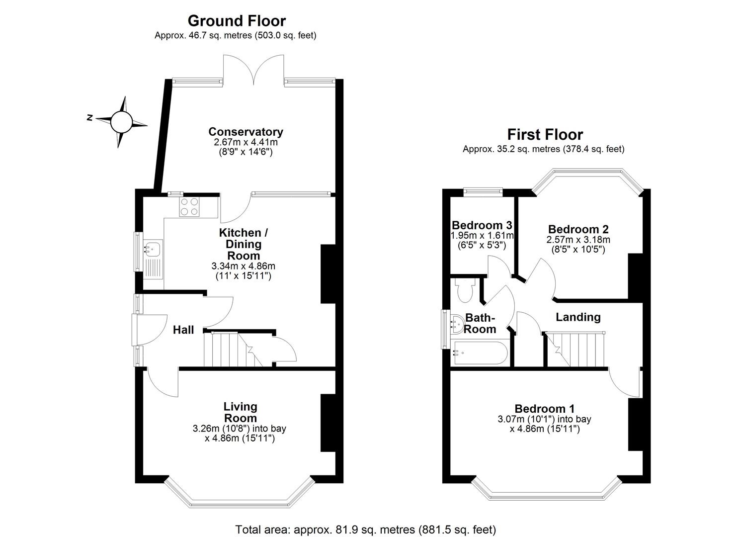 106, Kings Hedges Road, Cambridge floorplan
