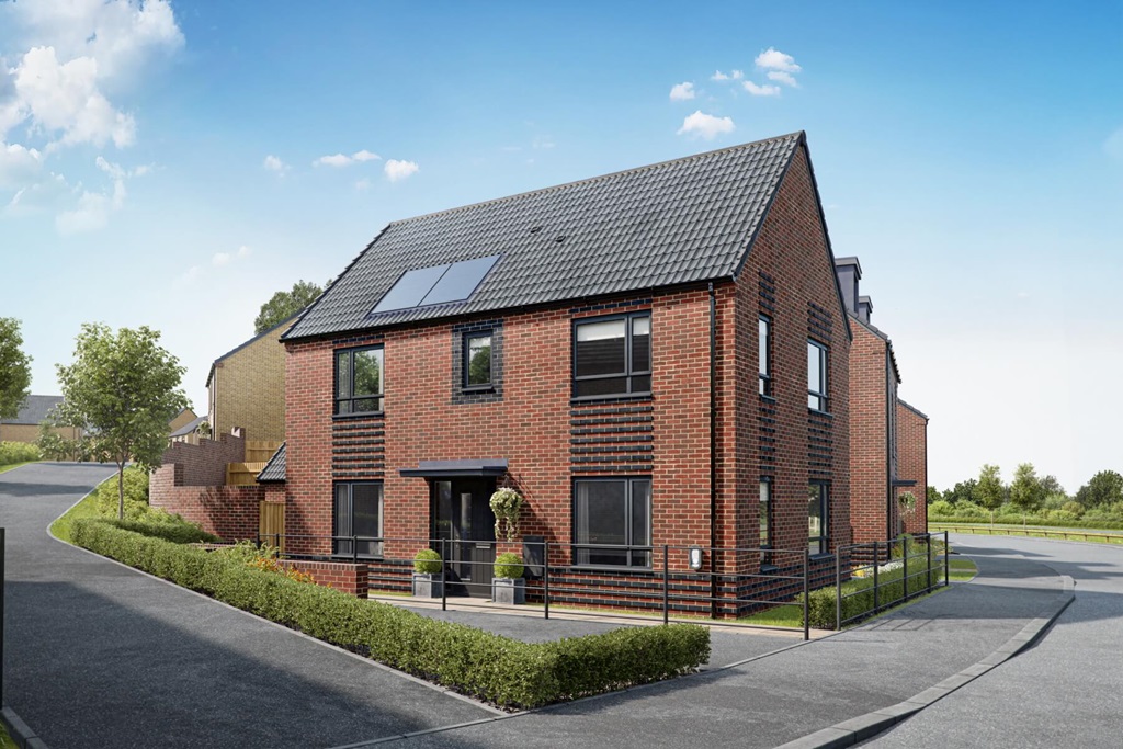 Property 1 of 12. Artist's Impression Of A 3 Bedroom Aynesdale Home