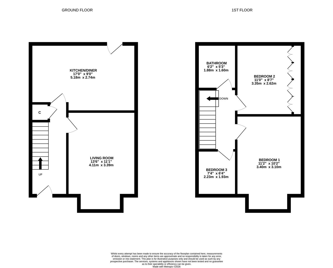 Hastings Grove, Hull floorplan