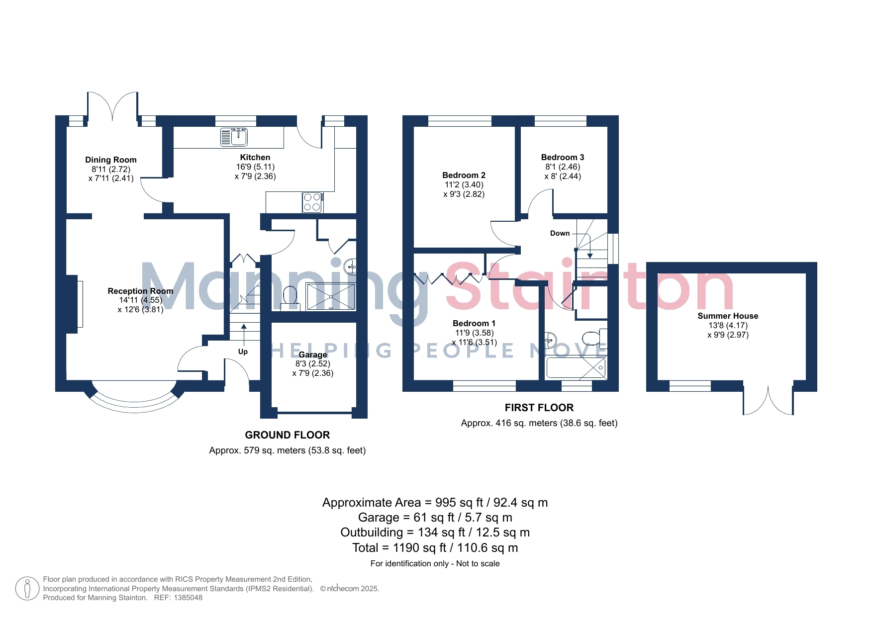 14, Churchfield Croft, Leeds floorplan