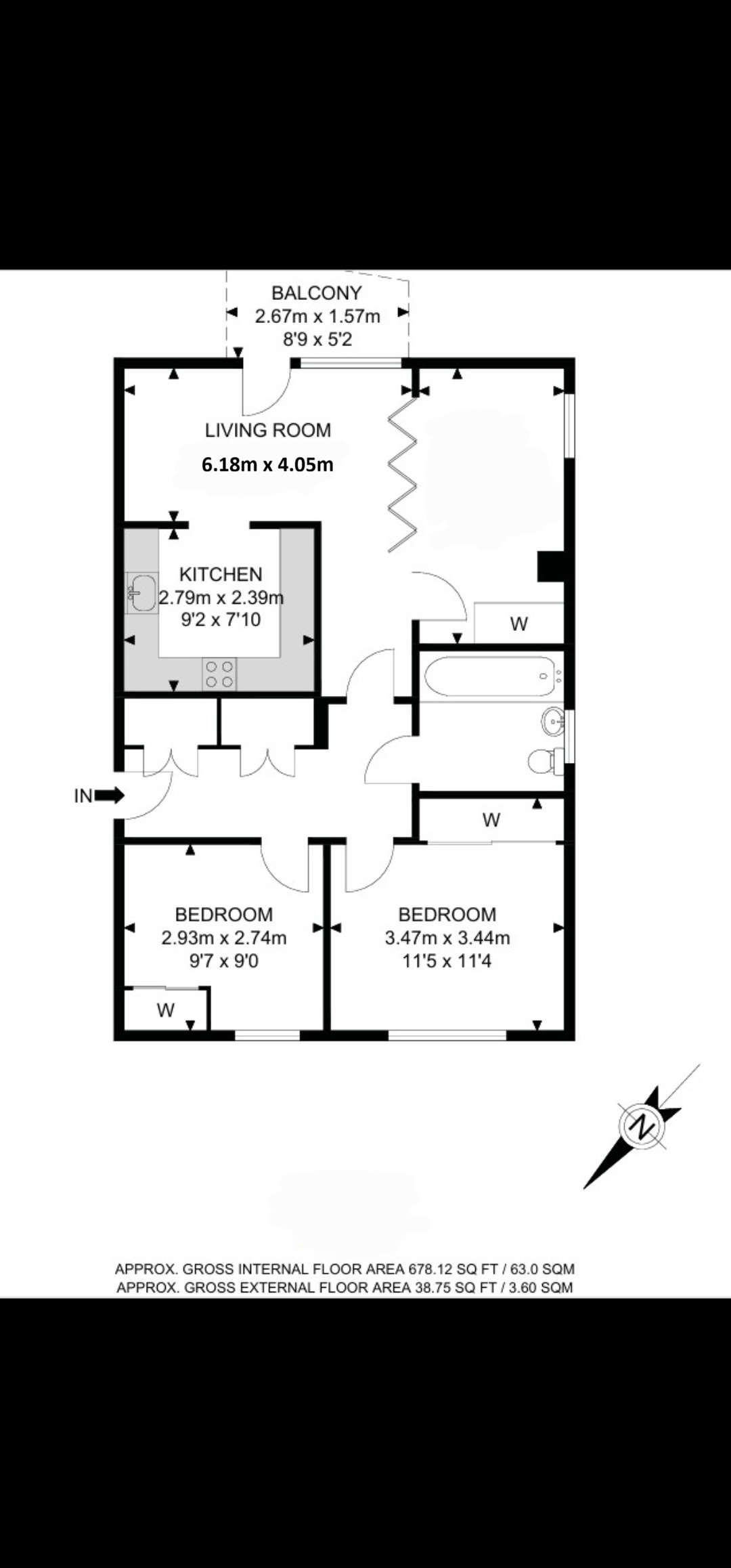 12, Estella Apartments, London floorplan