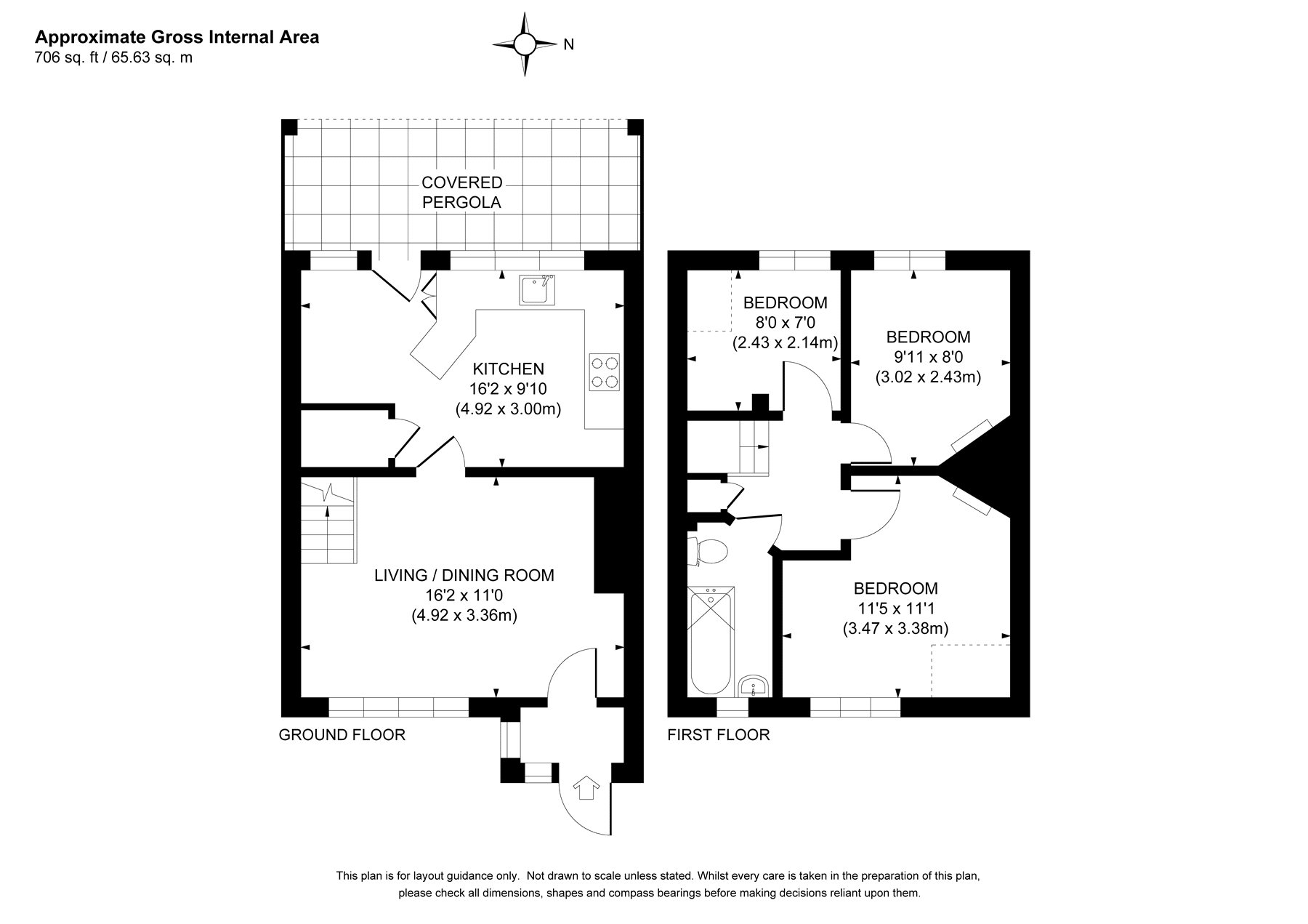 4, Connaught Road, Woking floorplan